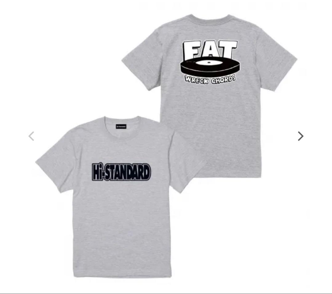 Hi-STANDARD FAT WRECK CHORDS Tシャツ グレー - メルカリ