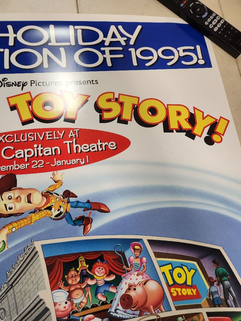 激レア トイストーリー アメリカ版 映画ポスター PIXAR - メルカリ