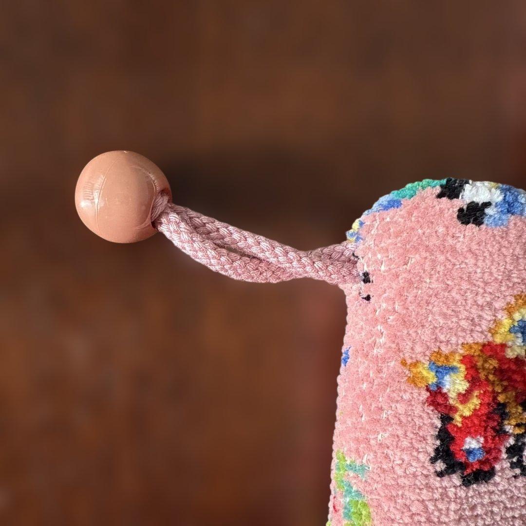 FELLER ハイジ 手付き巾着バッグ ピンク