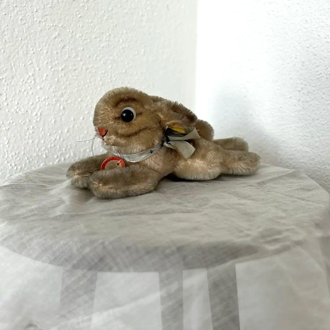 オールド　シュタイフ　ビンテージ　うさぎ　Hase STEIFF うさぎ Baby Hase Sassy | こりすのパン屋Base店 （世界の