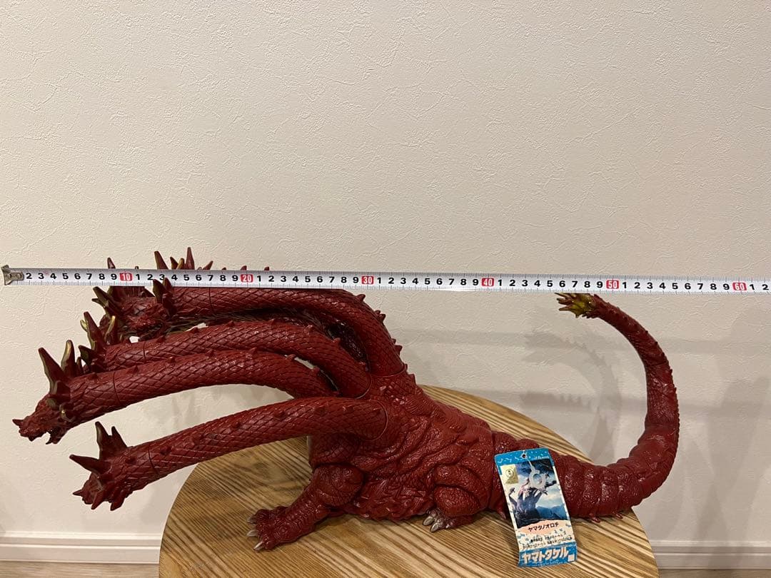 希少 バンダイ ヤマトタケル ヤマタノオロチ ソフビフィギュア タグ