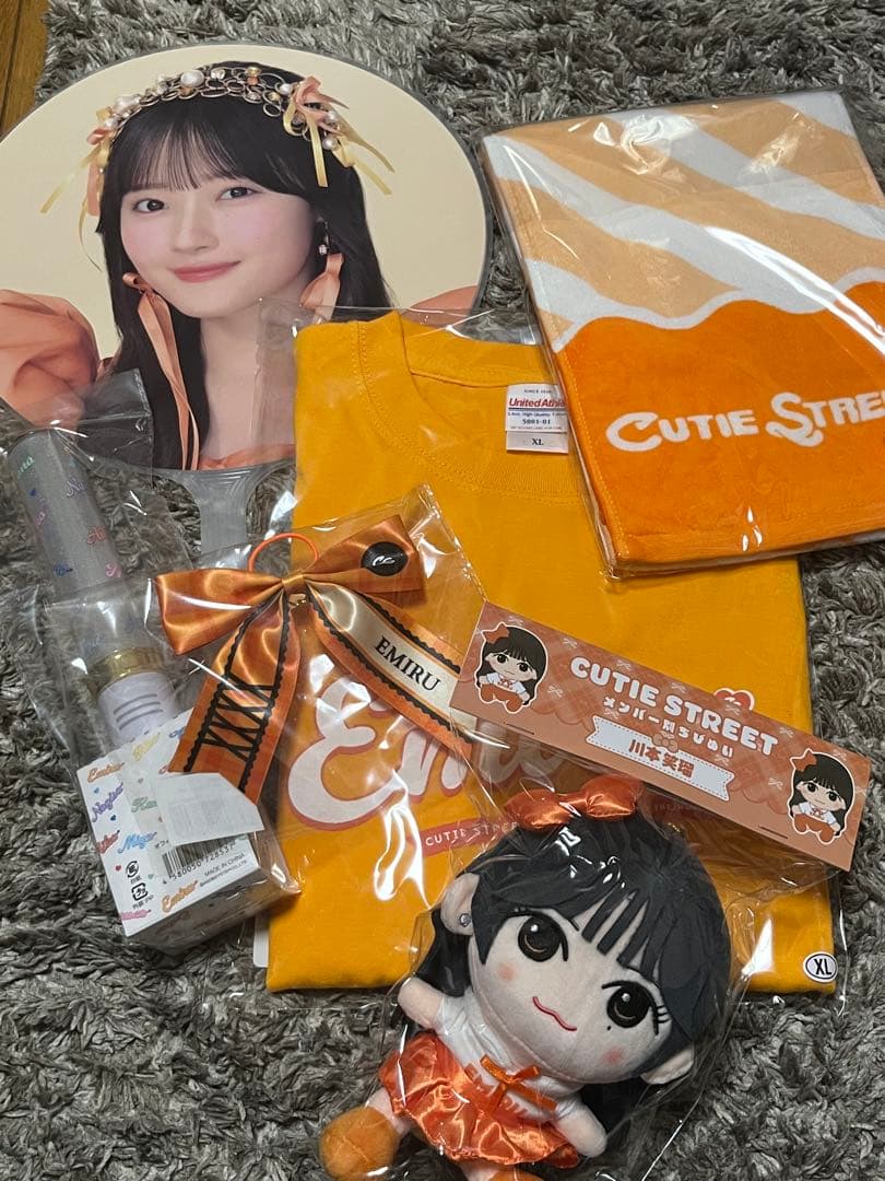 CUTIE STREET川本笑瑠 グッズセット 新品未開封 うちわ以外 - メルカリ