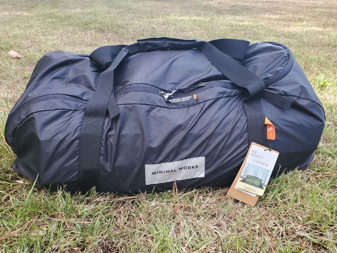 MINIMAL WORKS ミニマルワークス V HOUSE M BLACK newカラー】V HOUSE M Black /TAN（MINIMAL WORKS ） | outdoor.beans