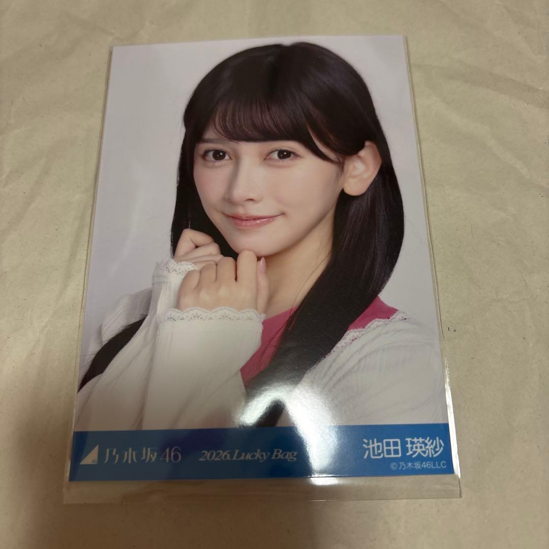 池田瑛紗 シャツワンピース 生写真 ヨリ lucky bag 2026 - メルカリ