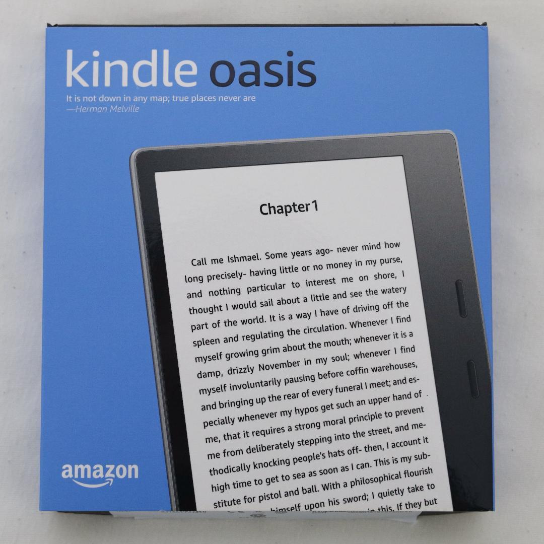 Kindle Oasis 第9世代 8GB 広告無 レザーカバー付 - 電子書籍リーダー