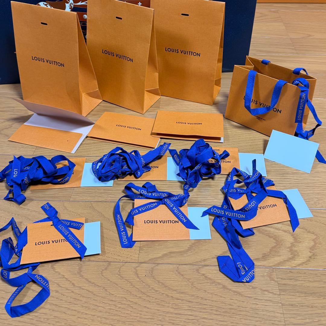 ☆ 本物 ルイヴィトン BOX 空き箱 ショッパー 純正 紙袋 - メルカリ