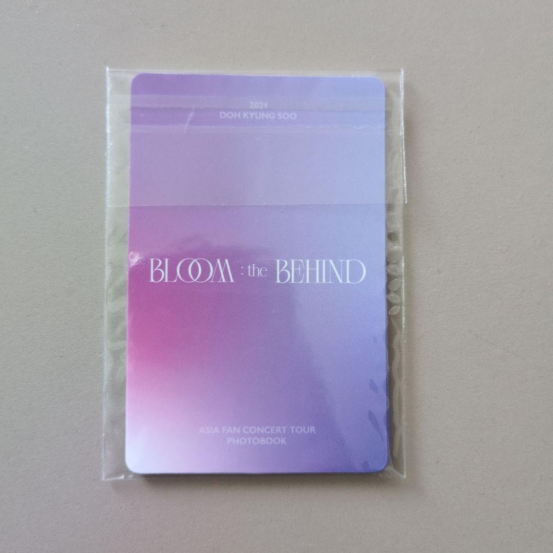 D.O. ド・ギョンスBLOOM the BEHIND 写真集 特典トレカ付 - メルカリ