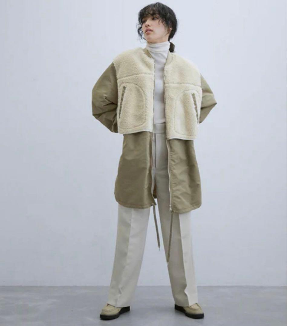 アダムエロペ MA-1ボアリバーシブルコート - メルカリ