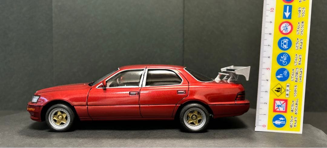 素人製作 】タミヤ トヨタ セルシオ 1/24プラモデル完成品 - メルカリ