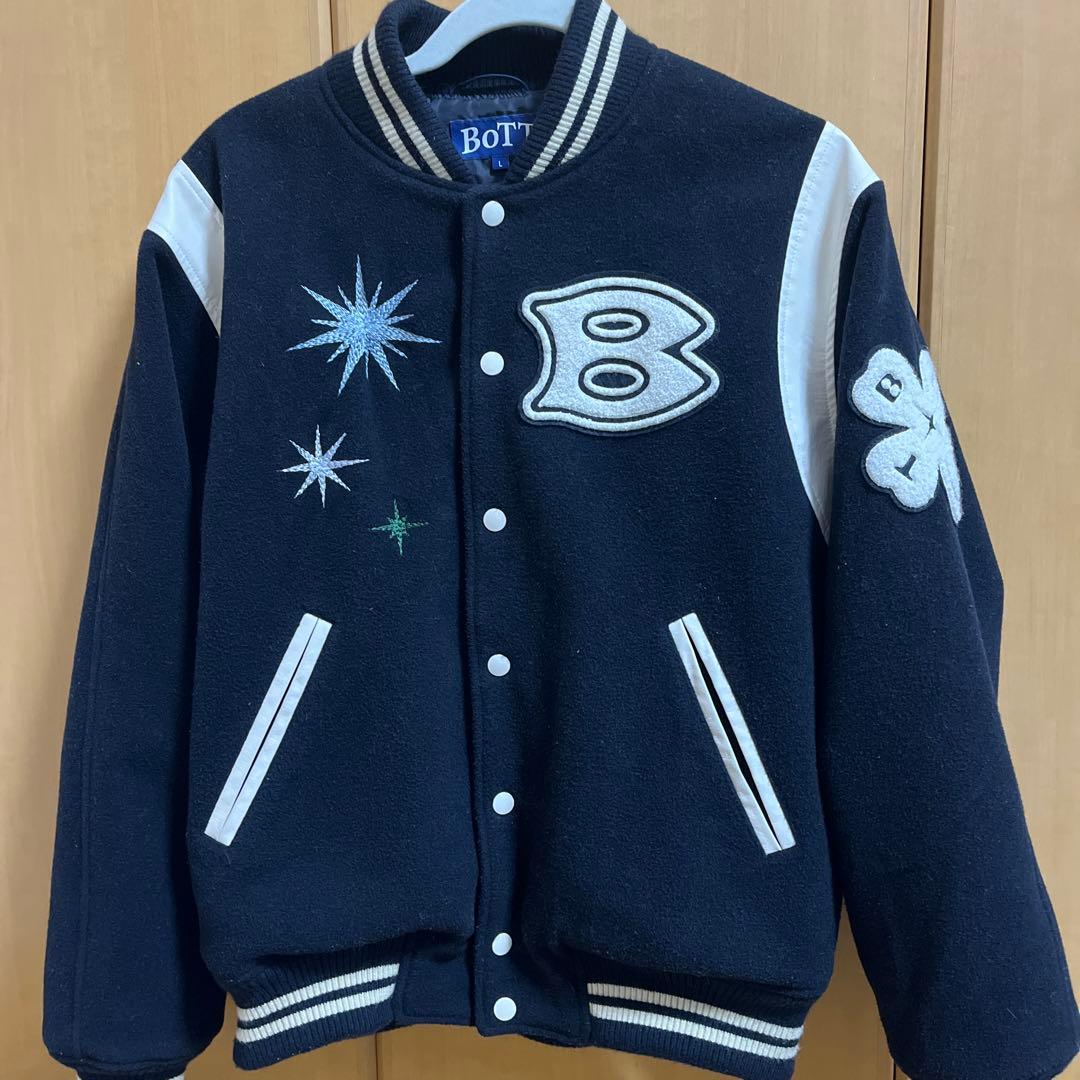 bott varsity jacket スタジャン keiju neetz着用 - メルカリ