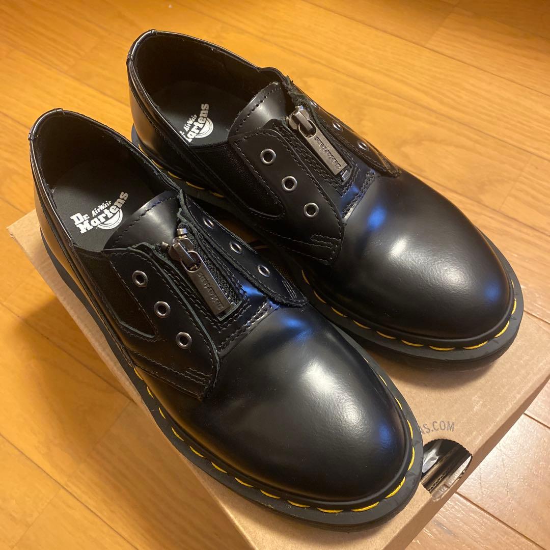 Dr.Martens 革靴24センチ1461 Gusset 1461 ガセット 3 ホール シューズ
