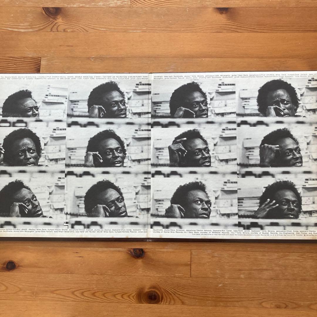 JAZZ L PレコードMiles Davis /￼LIVE-EVIL二枚組 - メルカリ