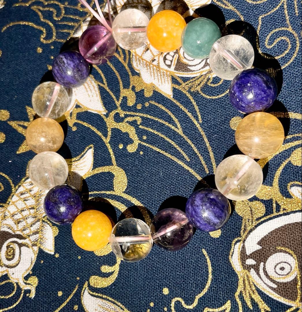 究極特級SSSS呪物 圧倒的黄金オーラを纏う金運豪運ブレスレット 金運