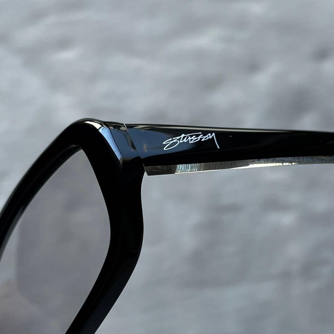 stussy ステューシー メガネ brian ブライアン クリアレンズ - メルカリ