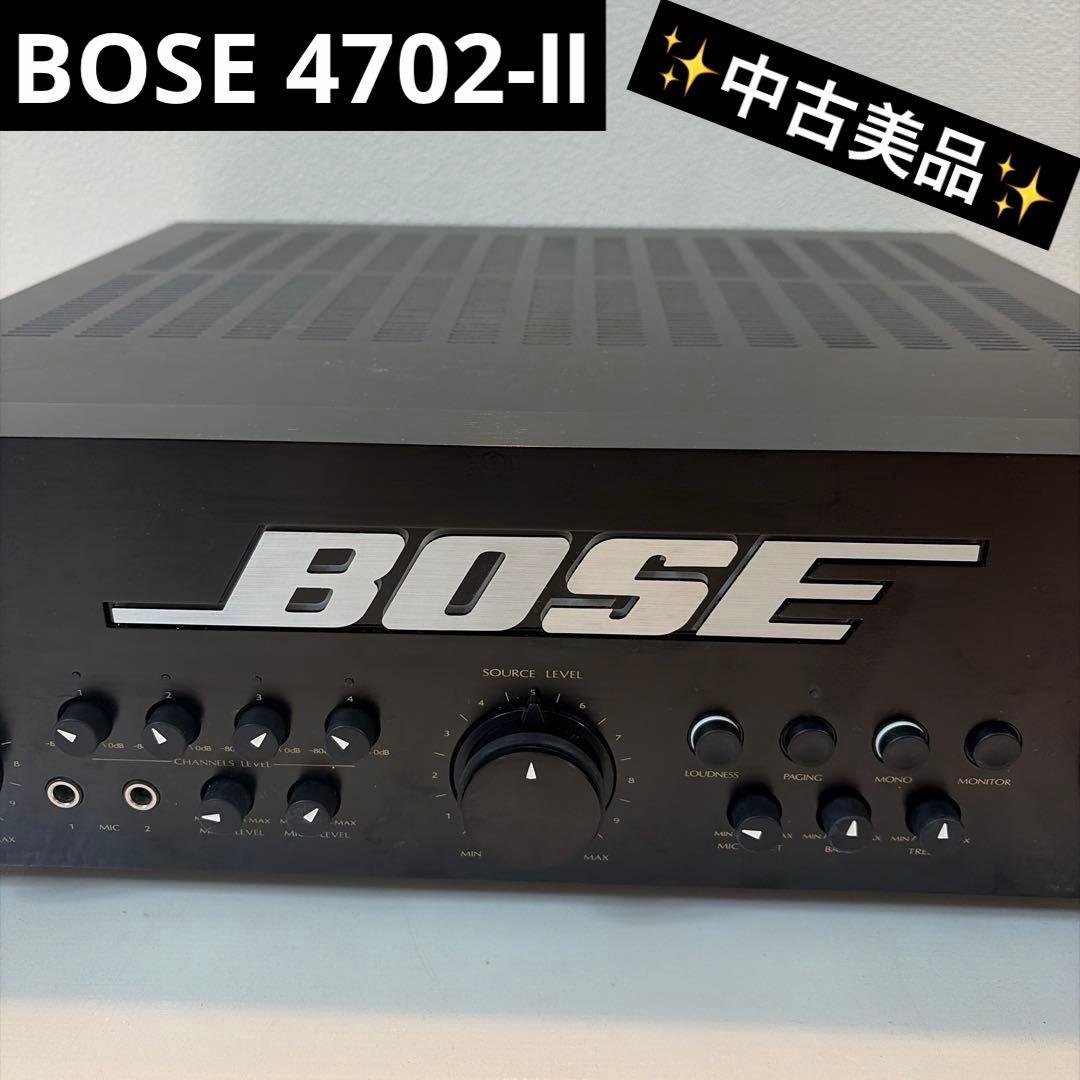 美品　中古　BOSE 4702-Ⅱ プリメインアンプ ボーズ BOSE 4702- プリメインアンプ @42778 / 中古オーディオ買取