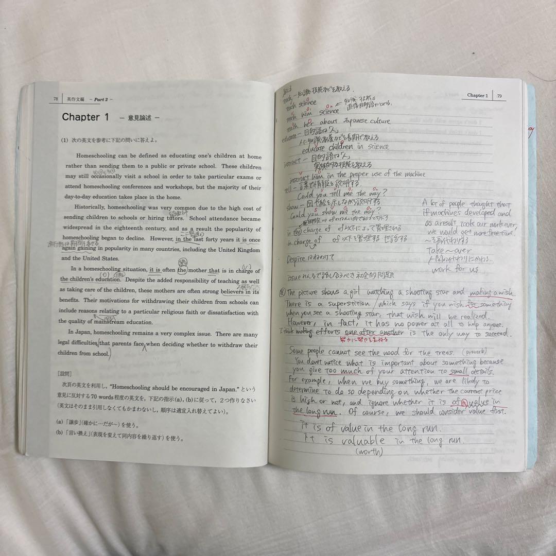 東大合格者使用】高3 東大英語Sα 後期 2021 小林俊昭先生書き込み付き