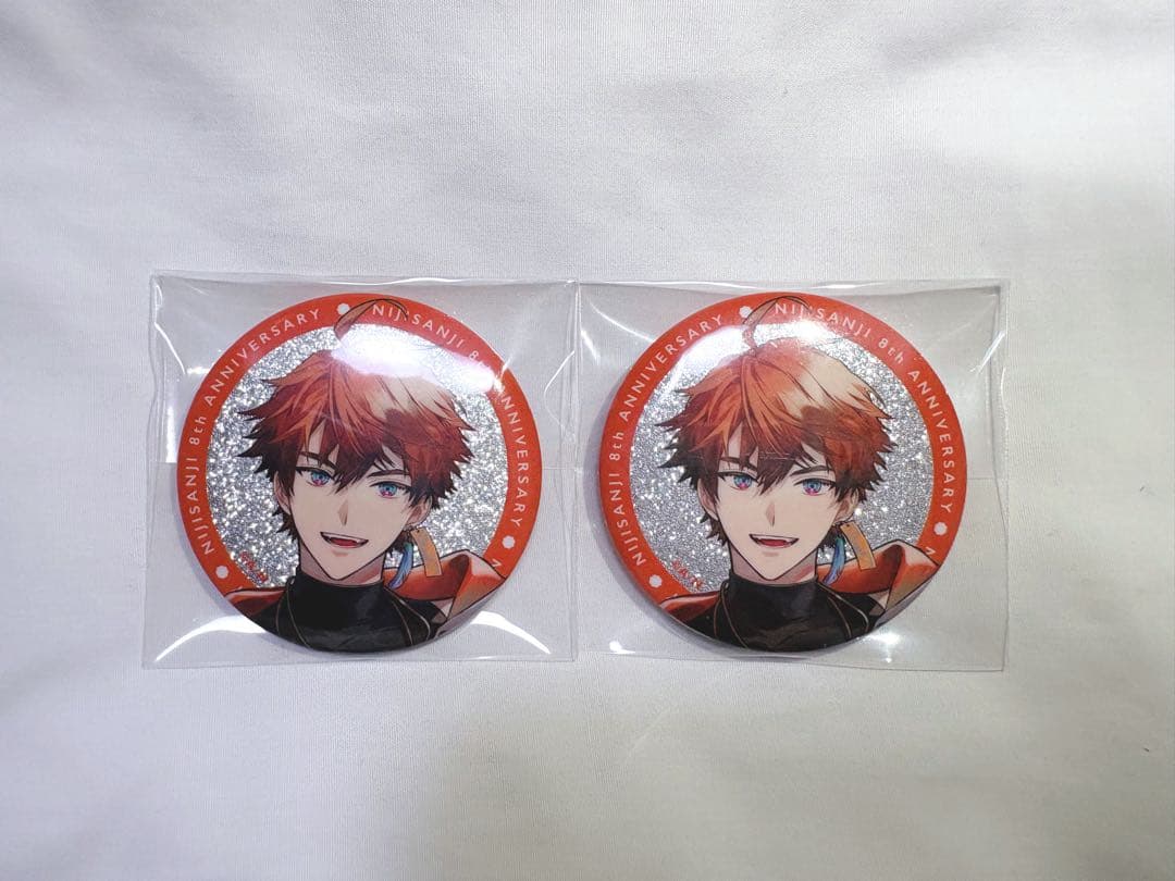 北見遊征 にじさんじ8周年 缶バッジ - メルカリ