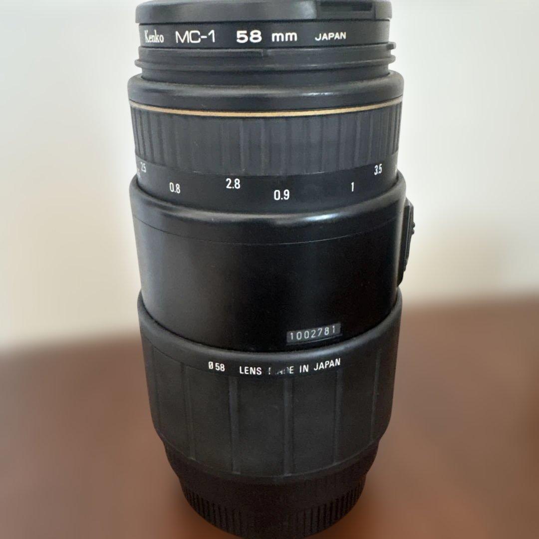 SIGMA 70-210mm f/3.5-4.5 APO Macroレンズ