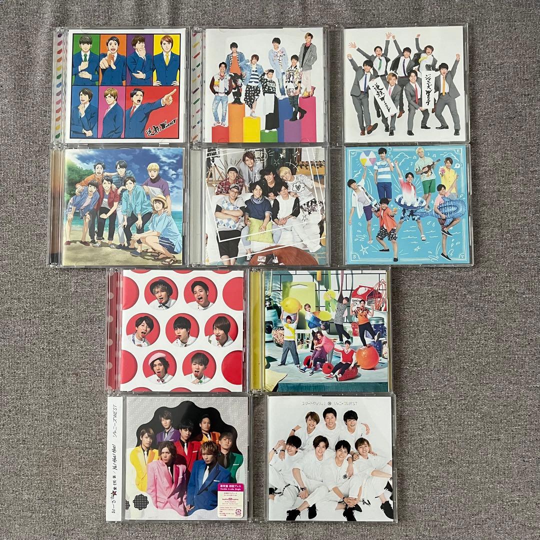WEST. ジャニーズWEST CD まとめ売り - メルカリ