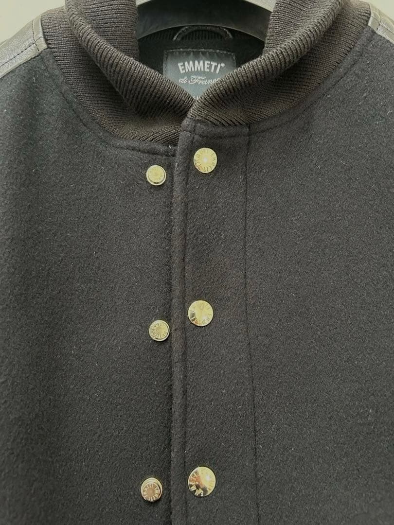 菅原靴店限定】EMMETI レザーカシミアスタジャン 48 - メルカリ