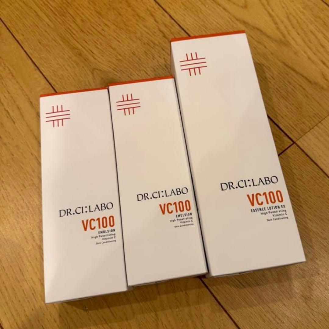 【新品】ドクターシーラボVC100エッセンスローションEX Vエマルジョンセット 楽天市場】ドクターシーラボ Dr. Ci:Labo リニューアル VC100