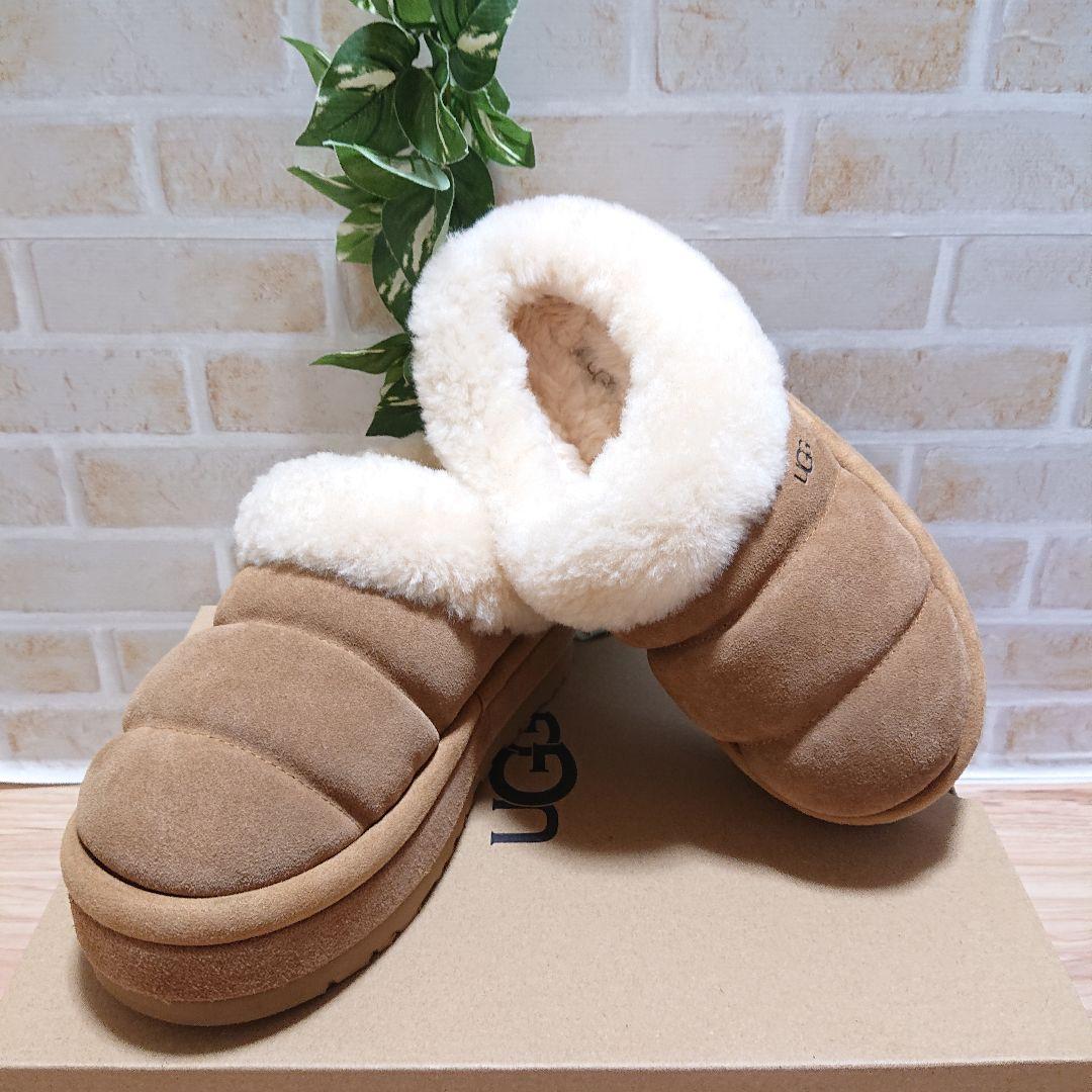 UGG アグ Tazzlita タズリータ チェスナット 22cm 厚底 極美品 - メルカリ
