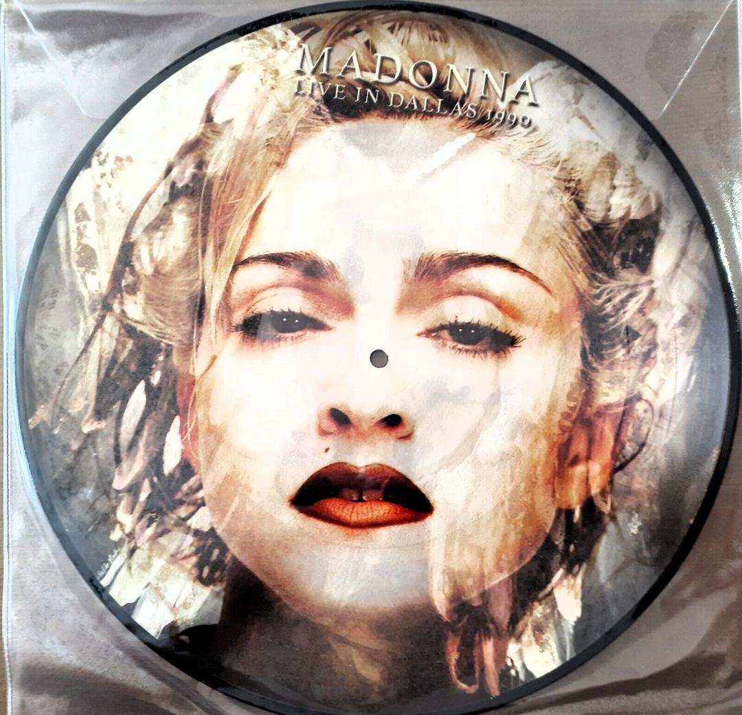 マドンナ　Live In Dallas 1990　限定盤 ピクチャー盤 LP Madonna – Live In Dallas 1990 – Vinyl (Blue Transparent, LP