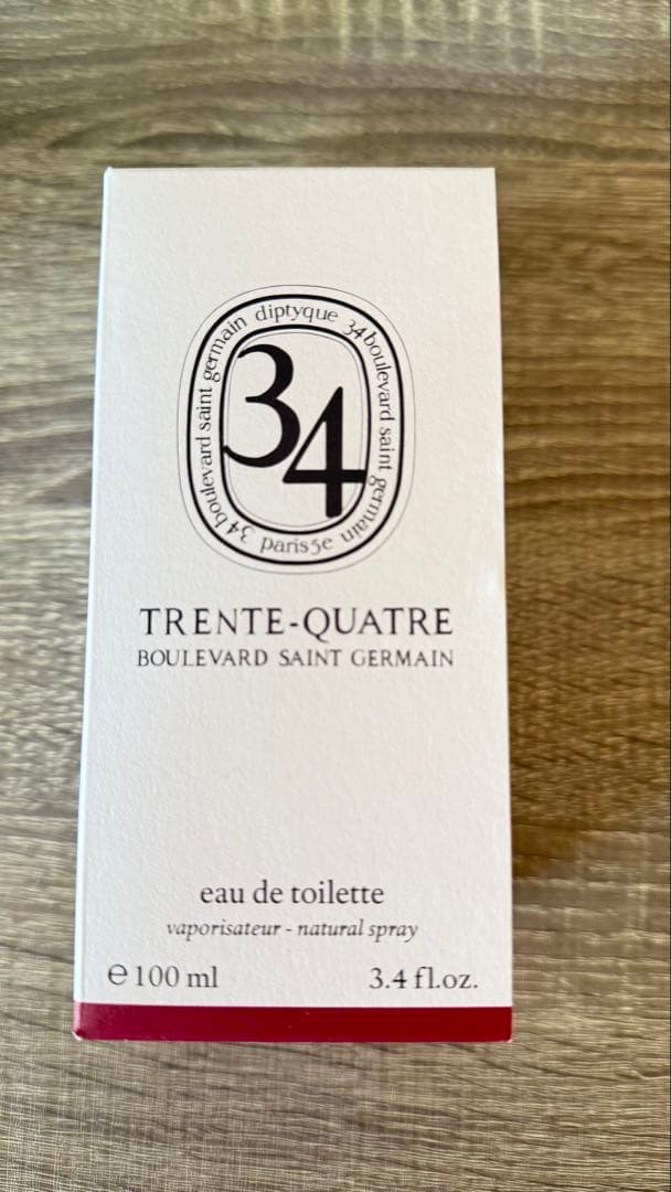 Diptyque Trente-Quatre 100ml 新 デザイン