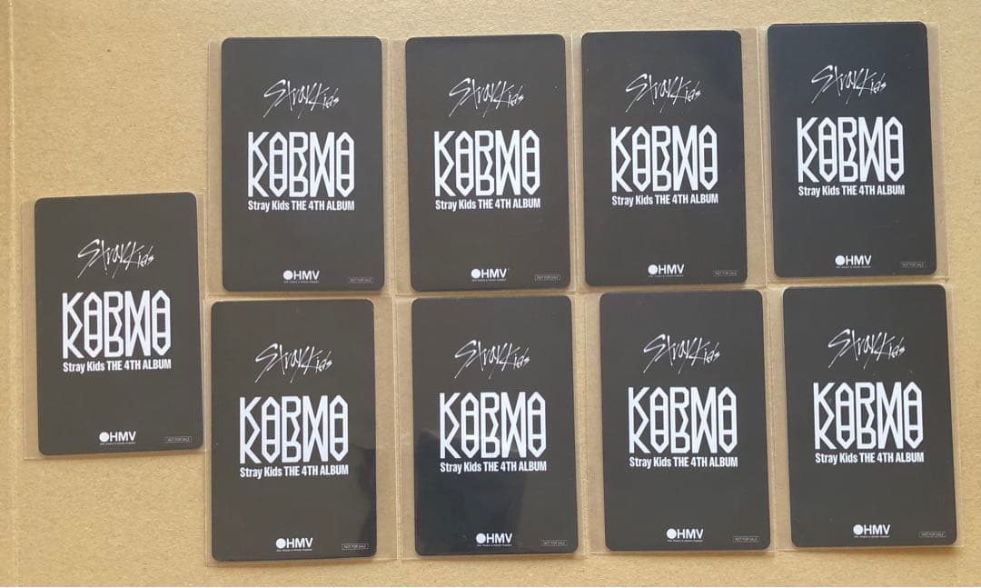 コンプリート】 straykids HMV ラキドロ B karma 9枚 - メルカリ