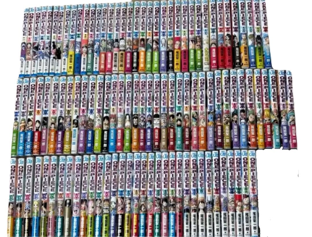 ワンピース　2-107 全巻　初版　帯付き ワンピース 全巻初版 初版帯付多数の通販 by mm's shop｜ラクマ