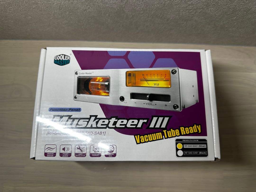 希少【未開封】Musketeer 3 RF-5AD-SAS1 真空管アンプ ☆COOLER MASTER Musketeer3 真空管アンプ 5インチベイ☆ - メルカリ