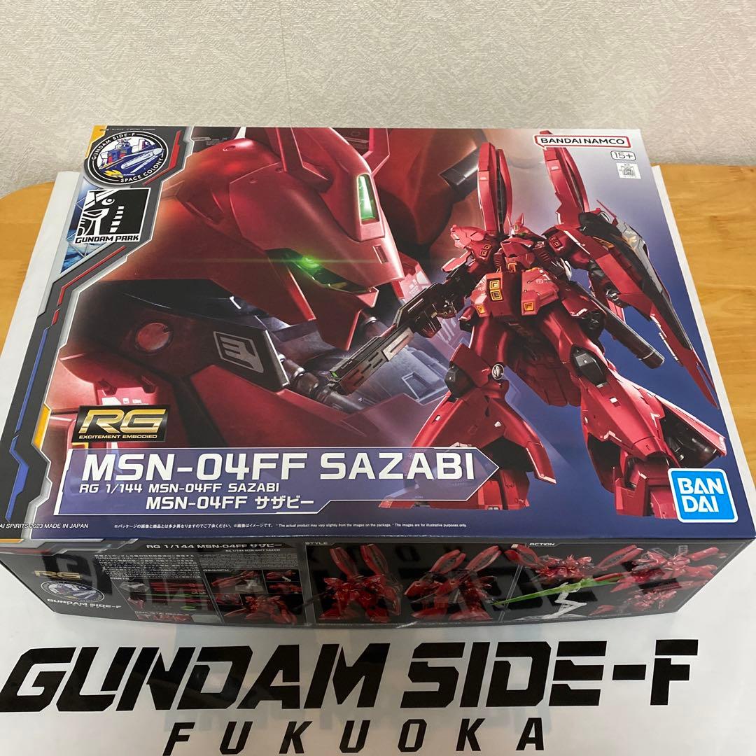 ららぽーと福岡 SIDE-F限定 サザビー νガンダム セット - メルカリ