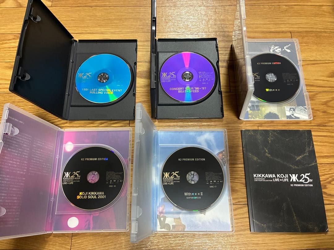 専用 吉川晃司25th Anniversary DVD BOX 17枚組 限定 - メルカリ