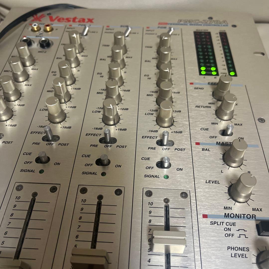 Vestax（ベスタクス）のDJミキサー「PMC-270A」