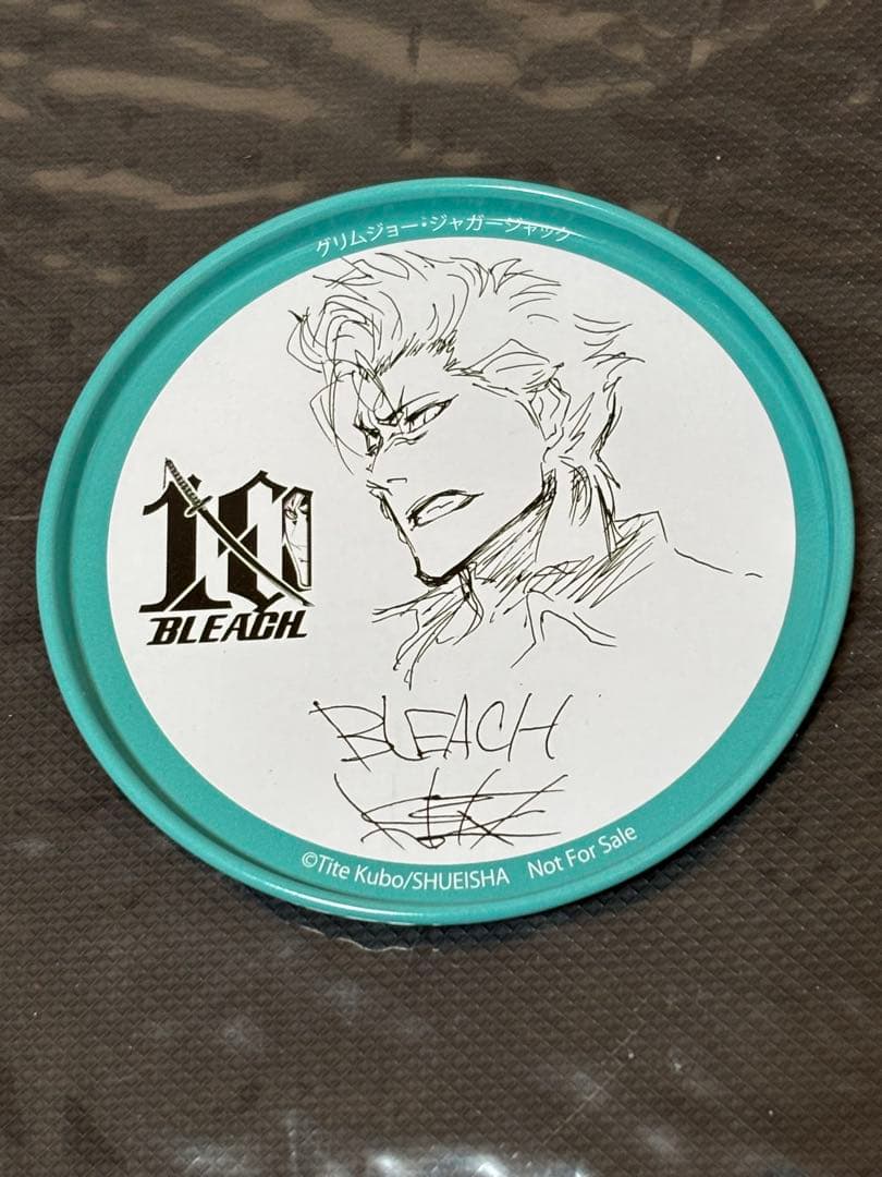 BLEACH 10周年記念 缶コースター グリムジョー ブリーチ - メルカリ