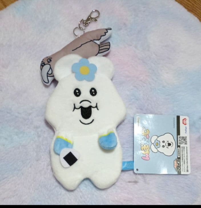 んぽちゃむ リール付きぬいぐるみパスケース んぽちゃむ2 きみまろ1