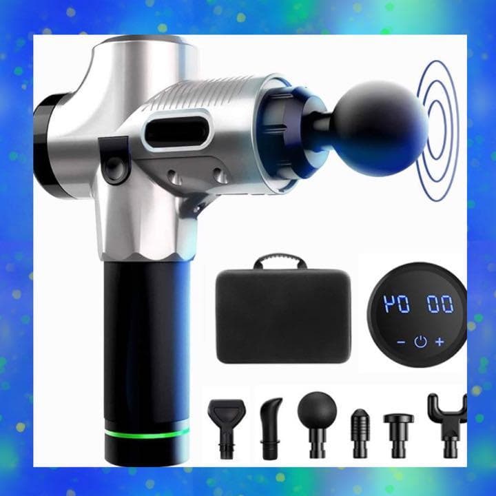 ❤現役カイロプラクター推奨❣プロも使う確かな実用性♪❤超高性能マッサージガン Amazon | 筋膜リリースガン【業界初の 10 ヘッド設計&広域カバー】きん