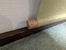 真作】掛軸 五言漢詩の気品ある揮毫 漢詩揮毫 漢詩書 共箱入 T38