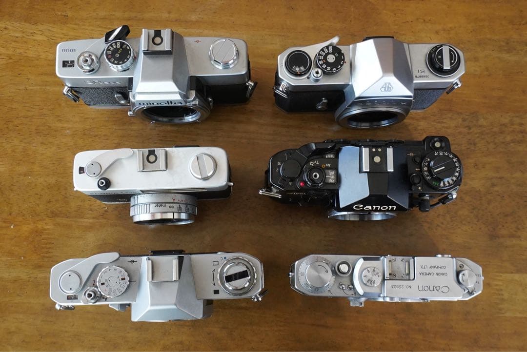 フィルムカメラ 6台ジャンクセット
