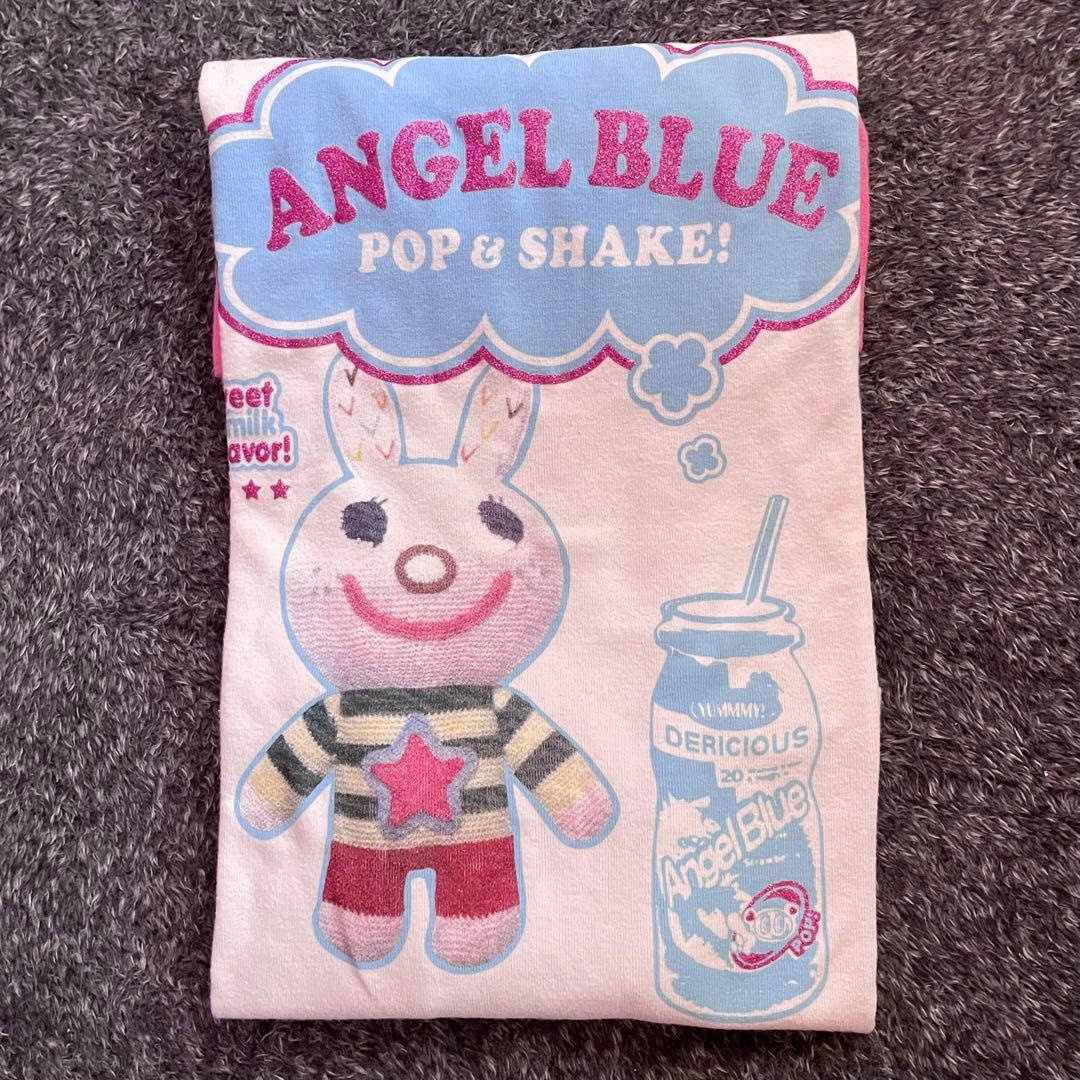 エンジェルブルー☆田中さん編みぐるみデザインTシャツLサイズ - メルカリ