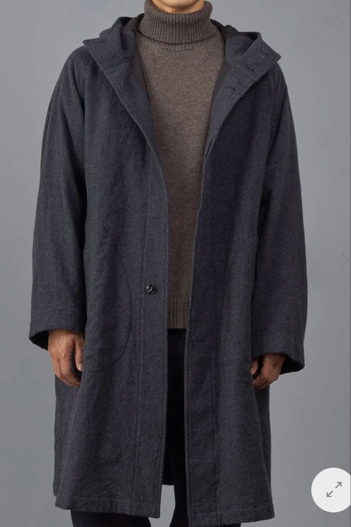 A&S】Hooded short coat ブラック美品 - メルカリ