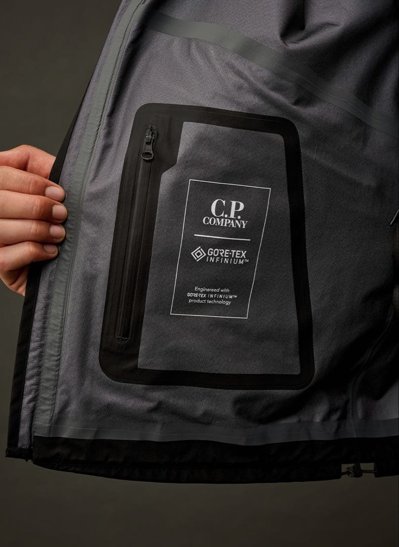c.p.company シェルジャケット　ゴアテックス oddf