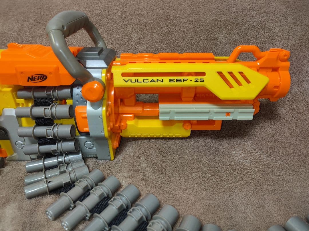最終価格】ナーフ バルカン 弾帯50発セット NERF VULCAN 1786384711