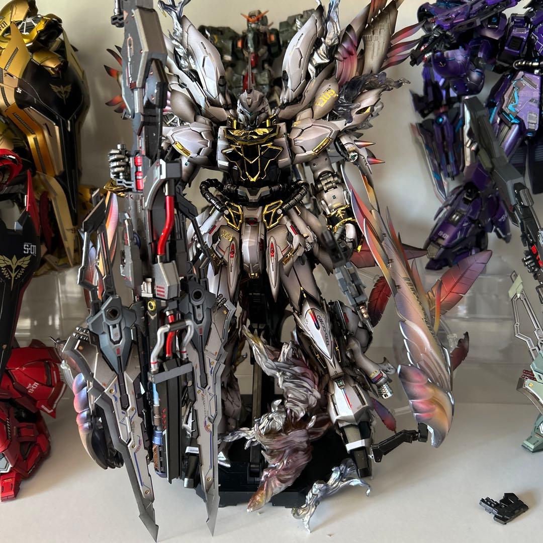 ガンプラ 塗装済み完成品 シナンジュ 修正改造 - メルカリ