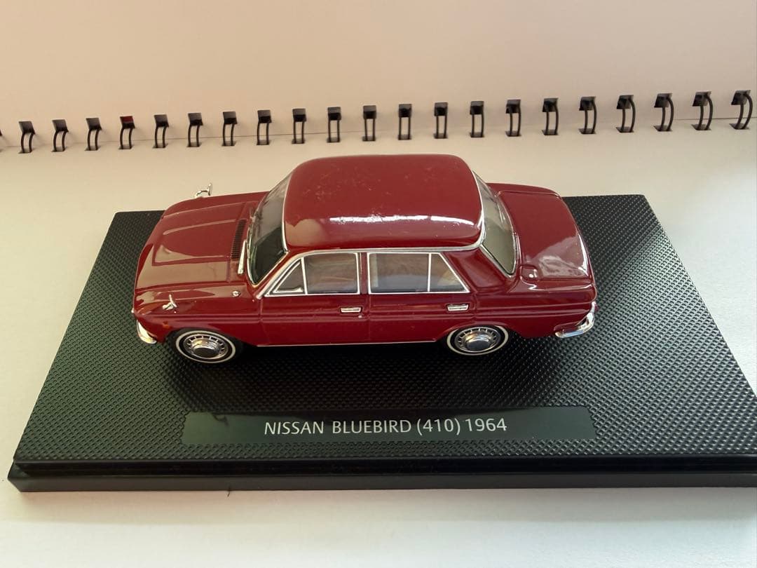 【廃盤】MMP 1/43 日産 ブルーバード 410型 1964年式 ダットサン・ブルーバードSS（昭和39/1964年3月発売・410型）【昭和の