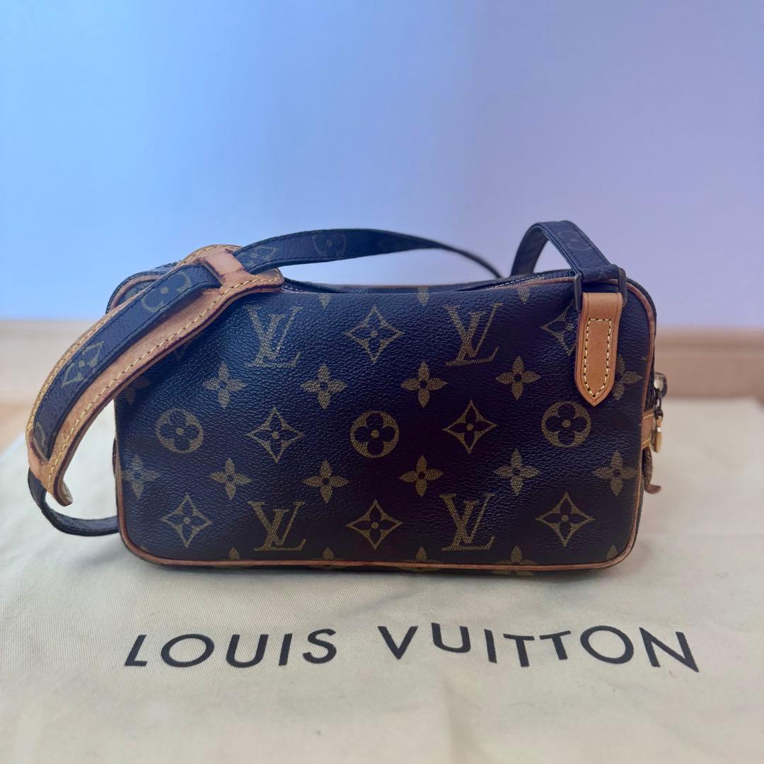 ルイヴィトン モノグラム マルリーバンドリエール ショルダーバッグ