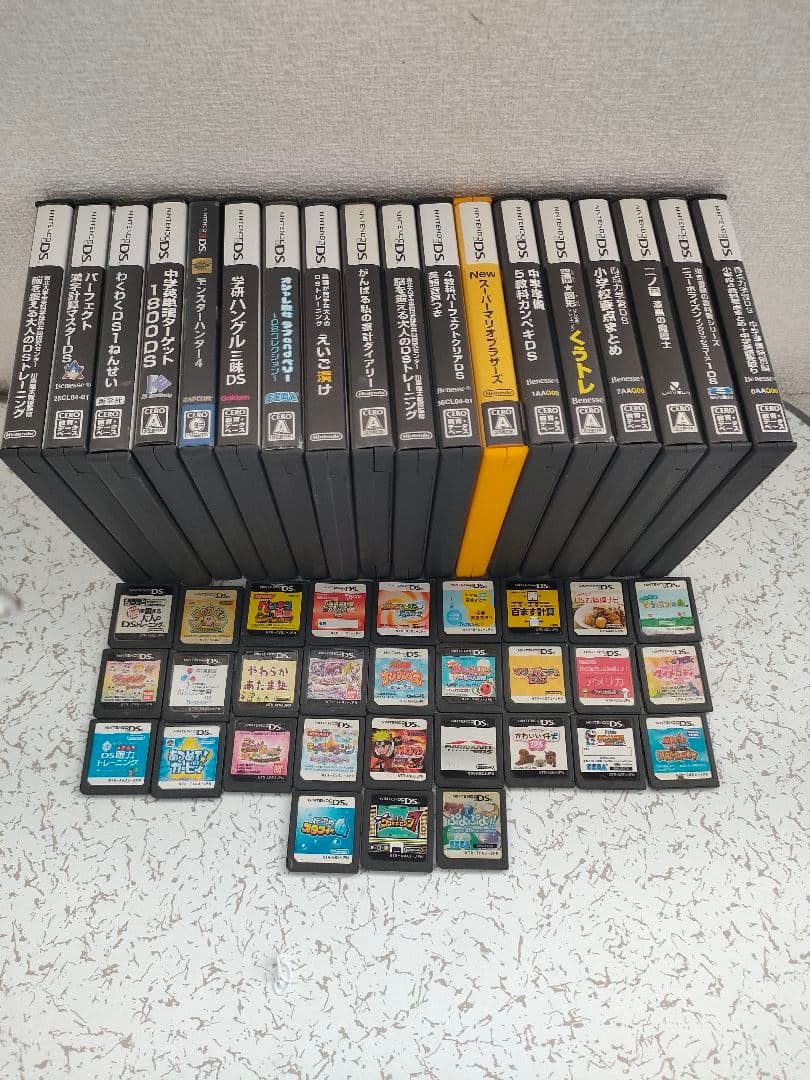ニンテンドーDSソフトセット 大量 47本 まとめ売り 内1本3DSソフト