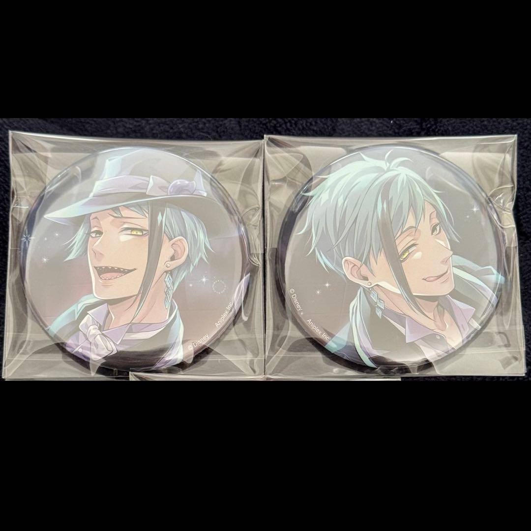 ツイステ ジェイド フロイド AGF 寮服 缶バッジ - メルカリ