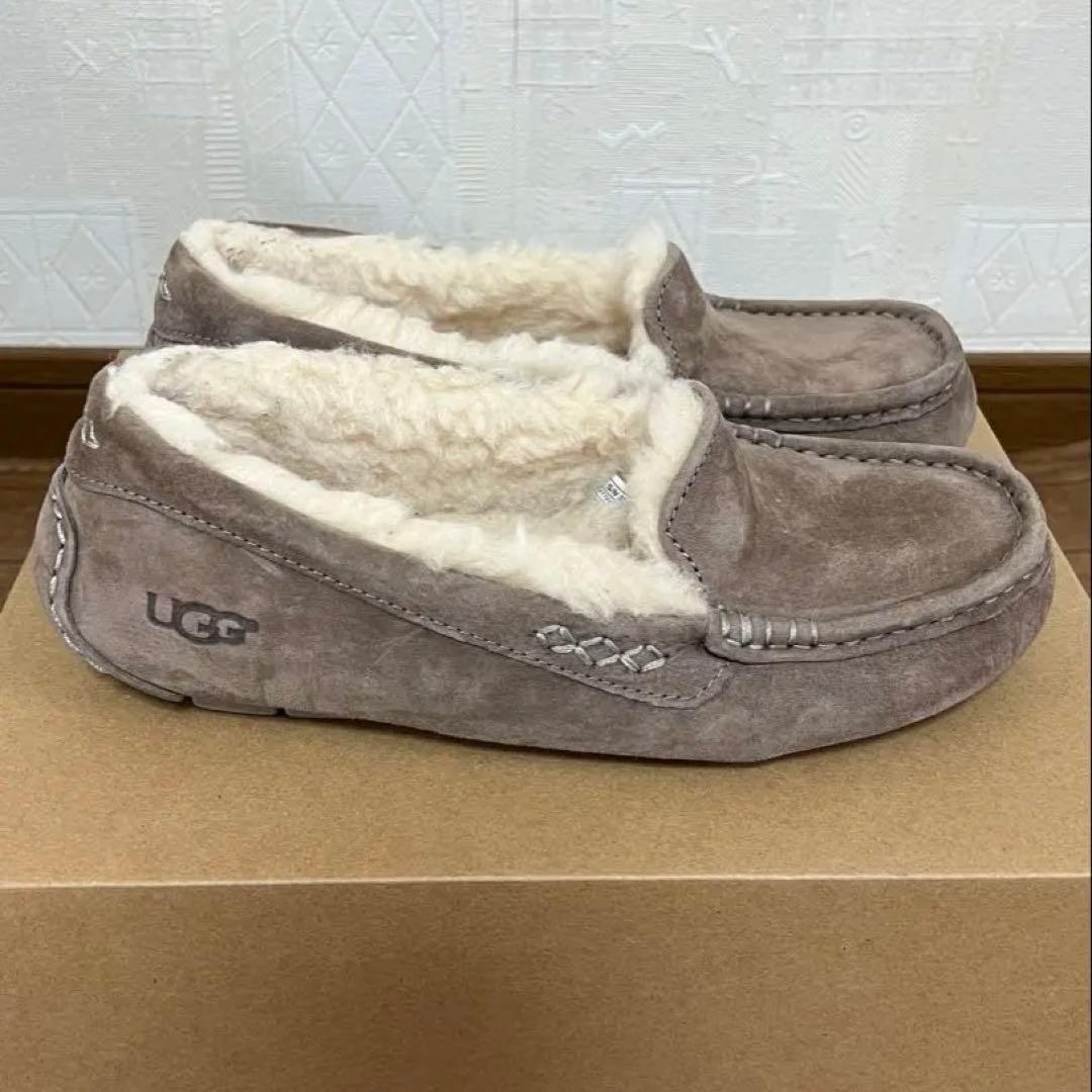 UGG モカシン グレー 24cm - メルカリ