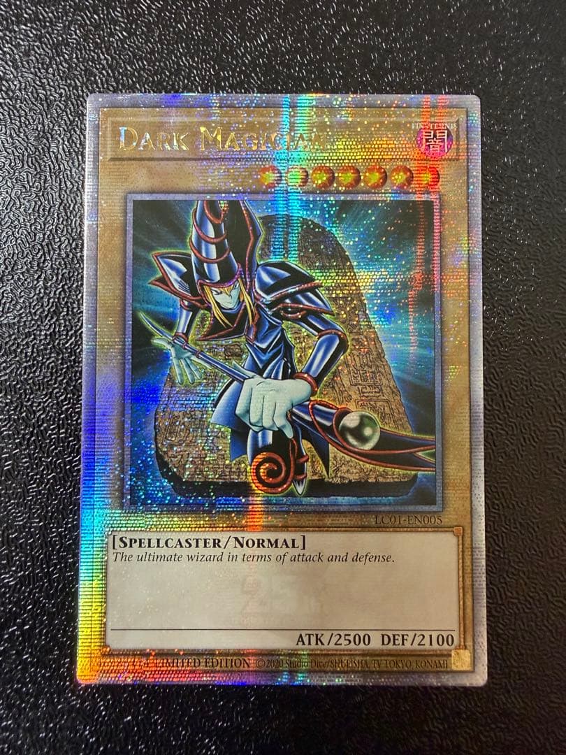 遊戯王 ブラックマジシャン 英語版 25th クオシク - メルカリ